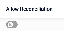 Allow reconciliation for accounts in SotaERP Accounting