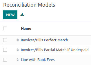 Rearrange the sequence of models in the list view.