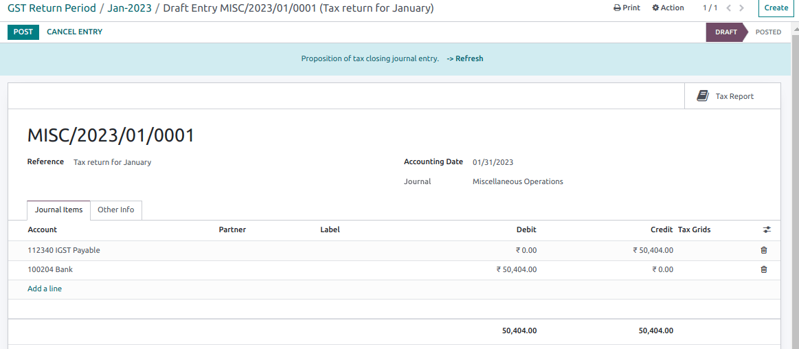 GSTR-3 Đăng nhập sau