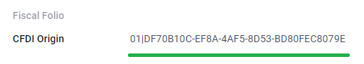 Ví dụ số nguồn CFDI.